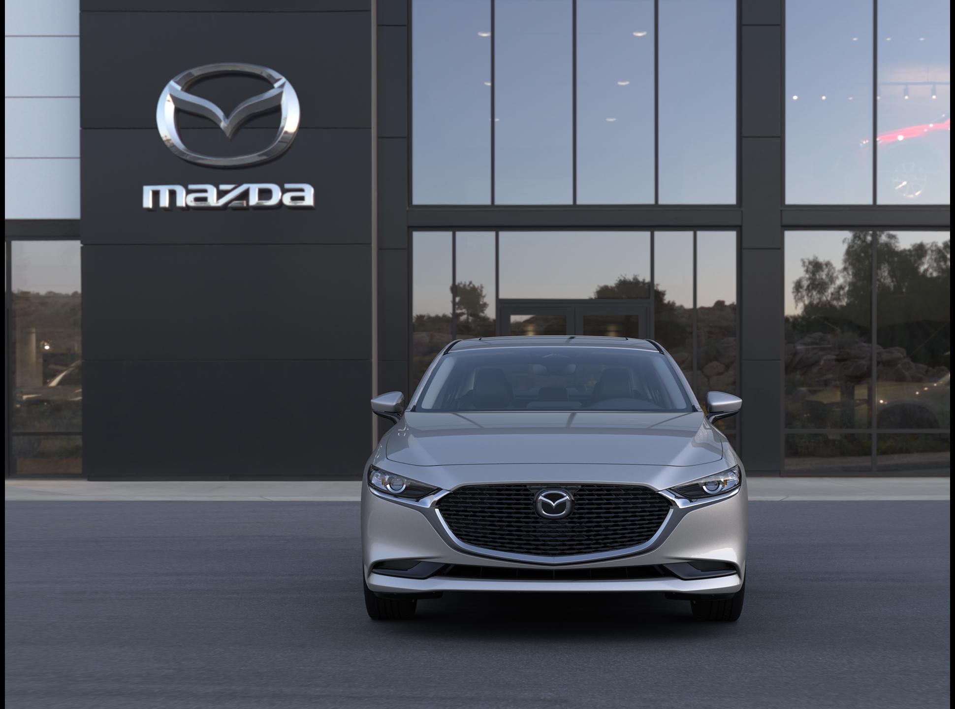 New Platinum Quartz Metallic 2026 Mazda MAZDA3 Sedan 2.5 S