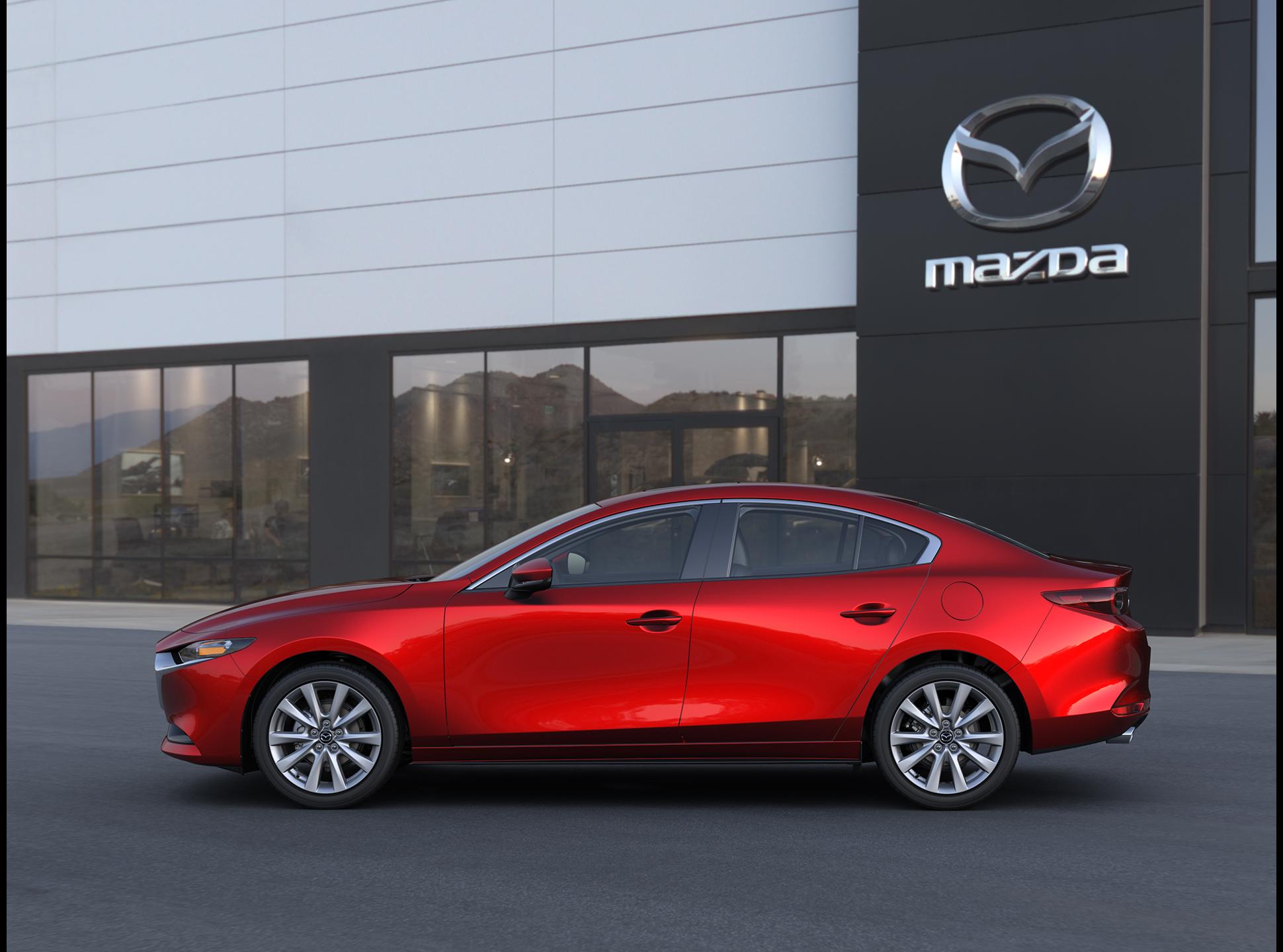 New Soul Red Crystal Metallic 2026 Mazda MAZDA3 2.5 S Preferred