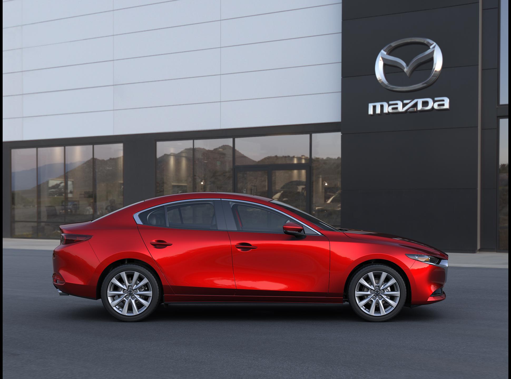 New Soul Red Crystal Metallic 2026 Mazda MAZDA3 2.5 S Preferred