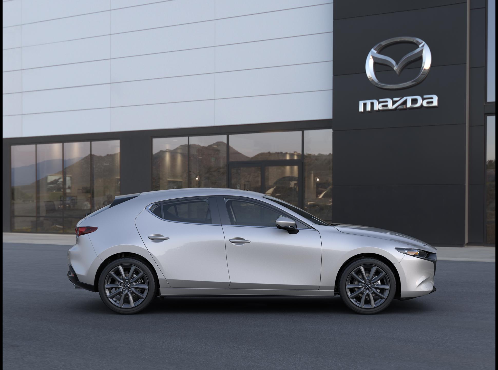 New Platinum Quartz Metallic 2026 Mazda MAZDA3 Hatchback 2.5 S