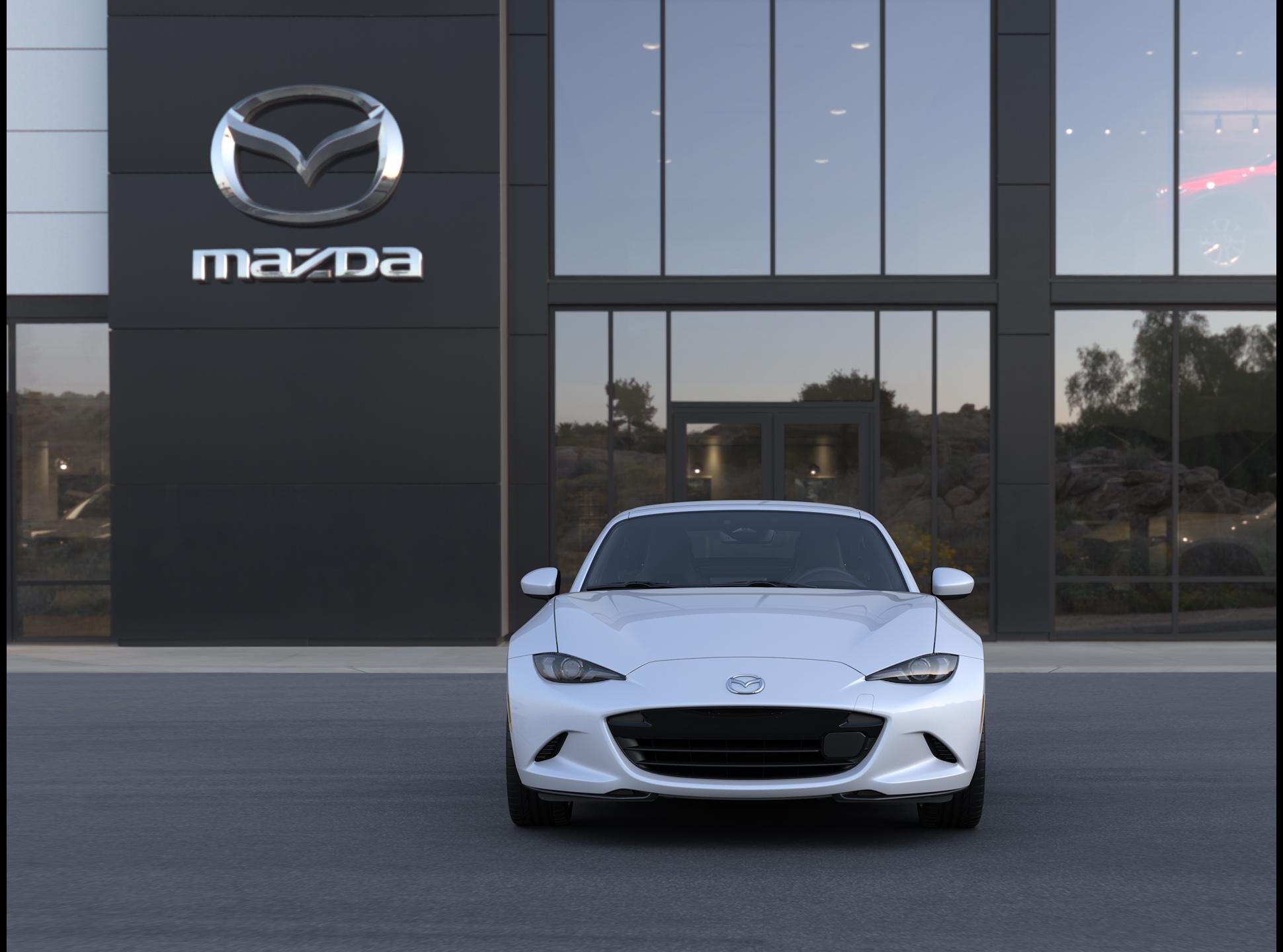 New Snowflake White Pearl Mica 2026 Mazda MX-5 Miata RF Grand