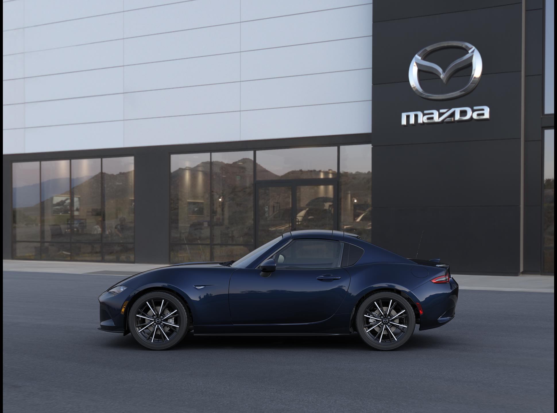 New Deep Crystal Blue Mica 2026 Mazda MX-5 Miata RF Grand Touring