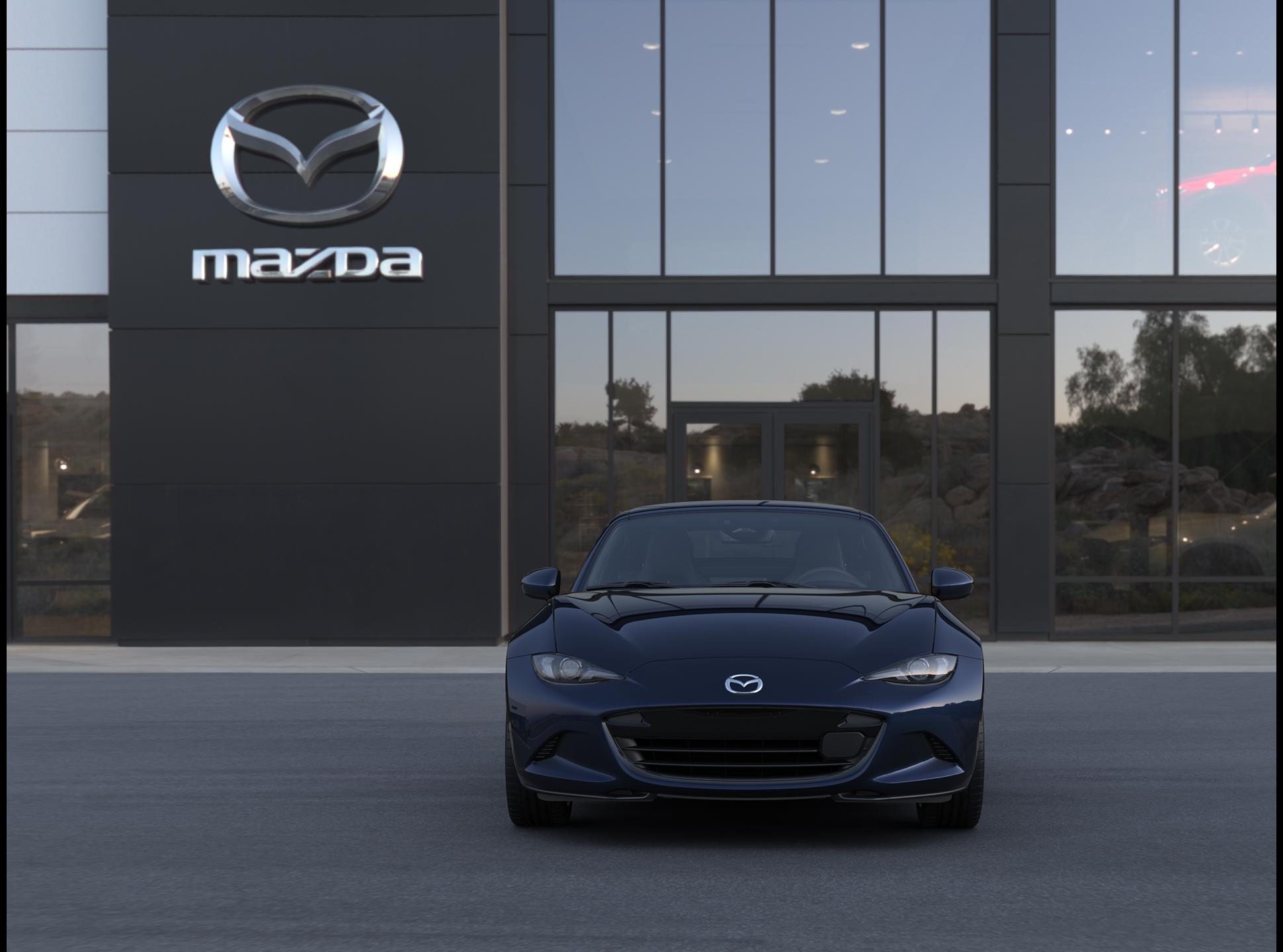 New Deep Crystal Blue Mica 2026 Mazda MX-5 Miata RF Grand Touring