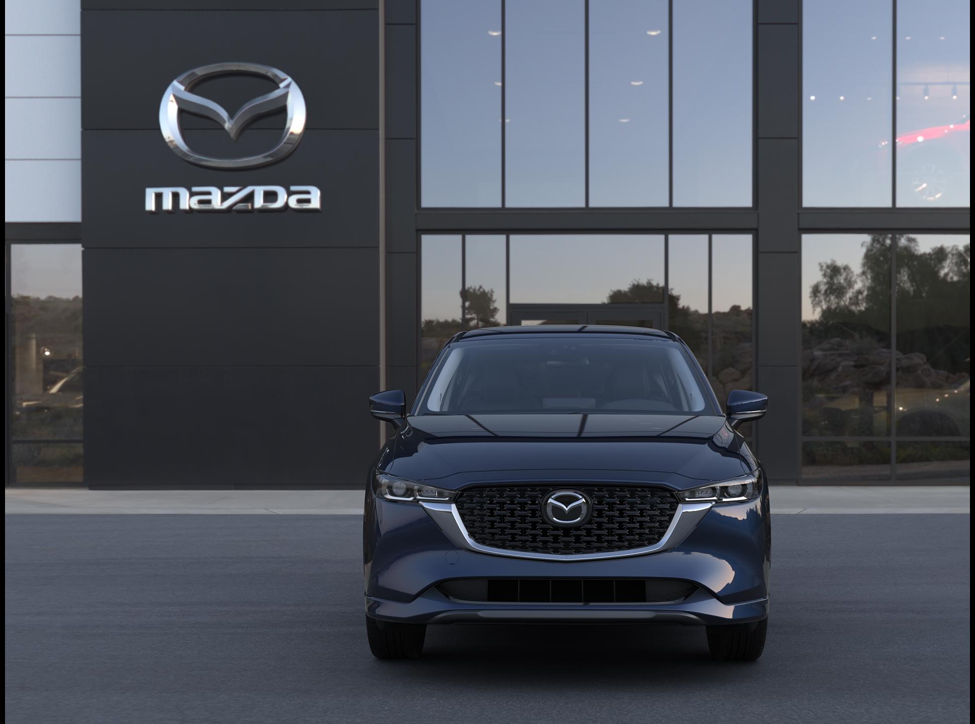 New Deep Crystal Blue Mica 2025 Mazda CX-5 2.5 S Preferred AWD for