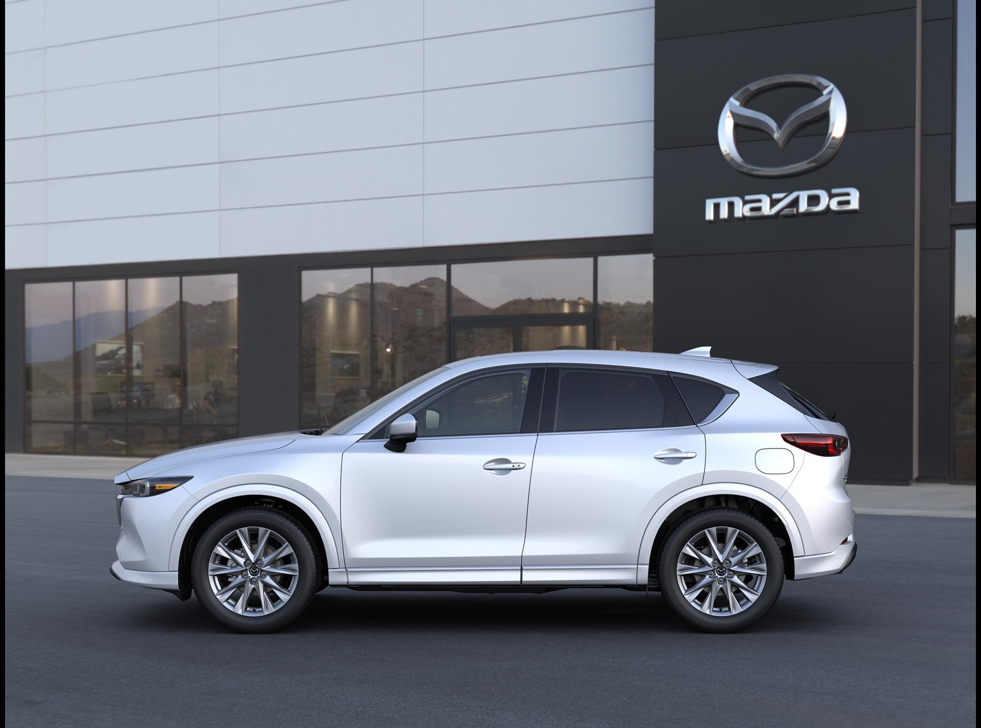 New Rhodium White Metallic 2025 Mazda CX-5 2.5 S Premium Plus AWD
