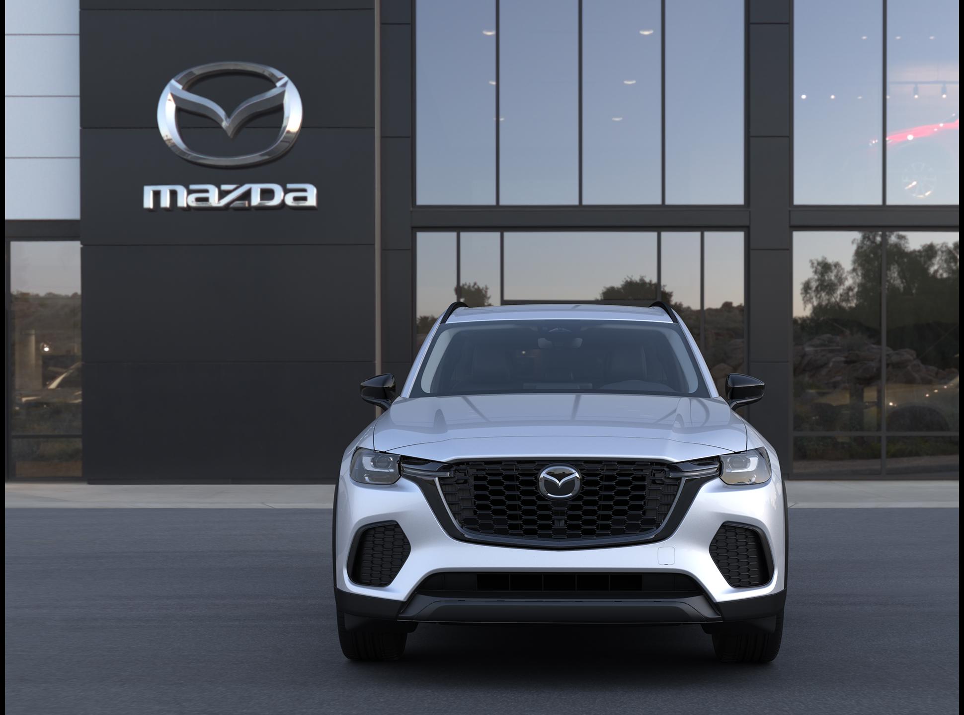 New Rhodium White Premium 2026 Mazda CX-70 PHEV SC AWD for Sale