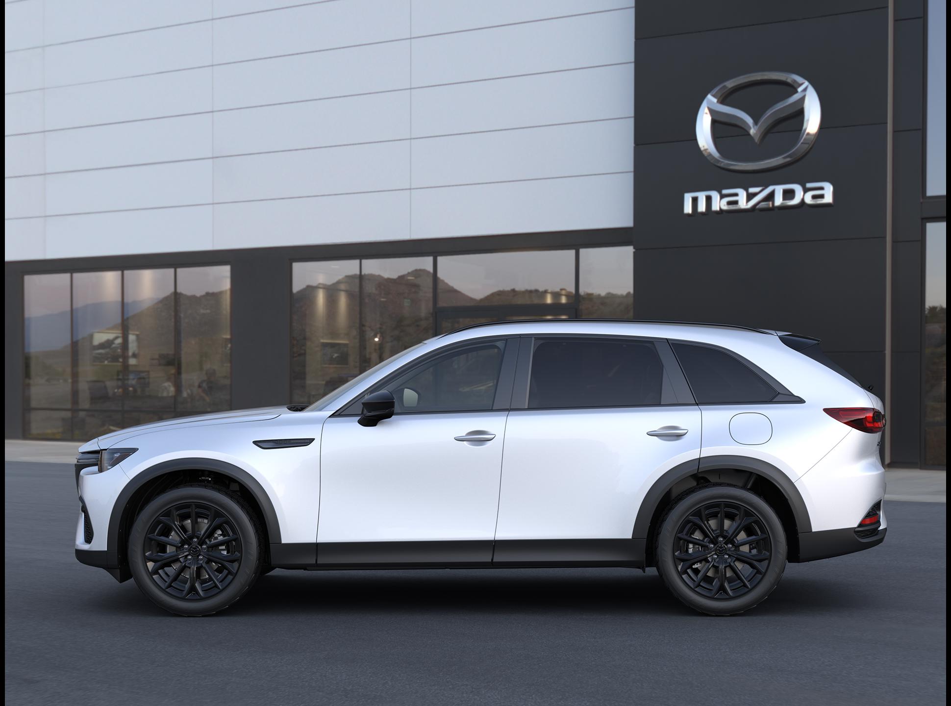 New Rhodium White Premium 2026 Mazda CX-70 3.3 Turbo Preferred AWD