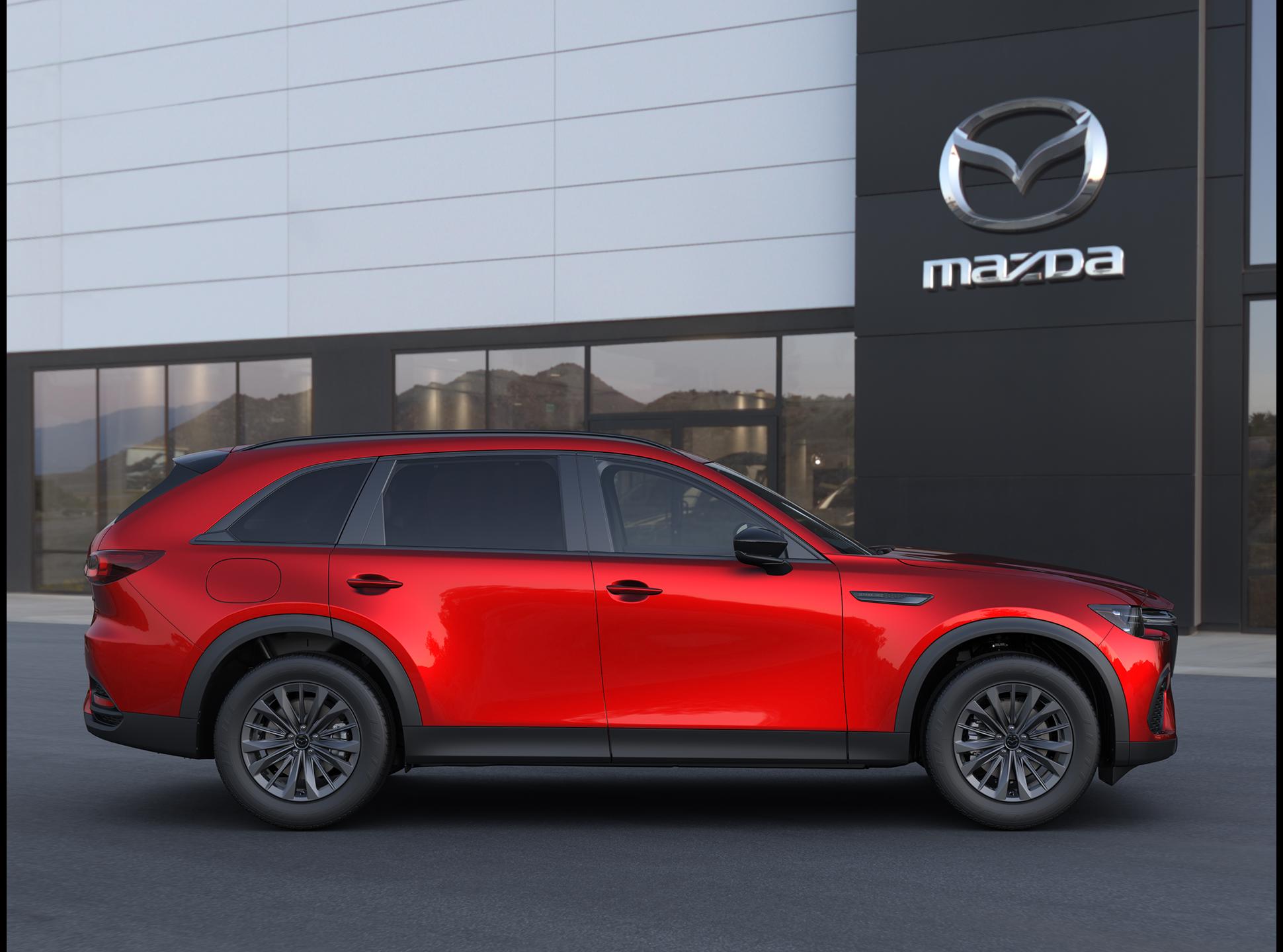 New Soul Red Crystal Metallic 2026 Mazda CX-70 PHEV SC Plus AWD