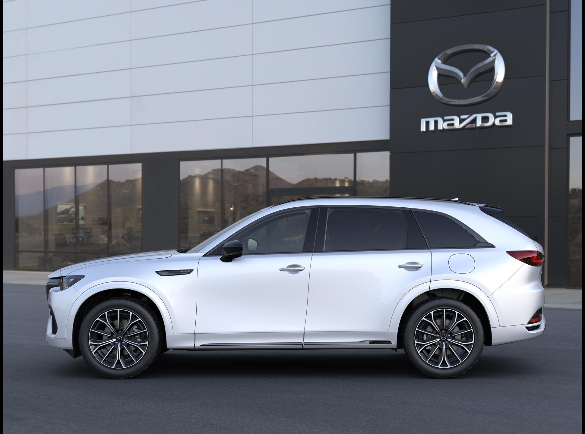 New Rhodium White Premium 2026 Mazda CX-70 3.3 Turbo S Premium AWD