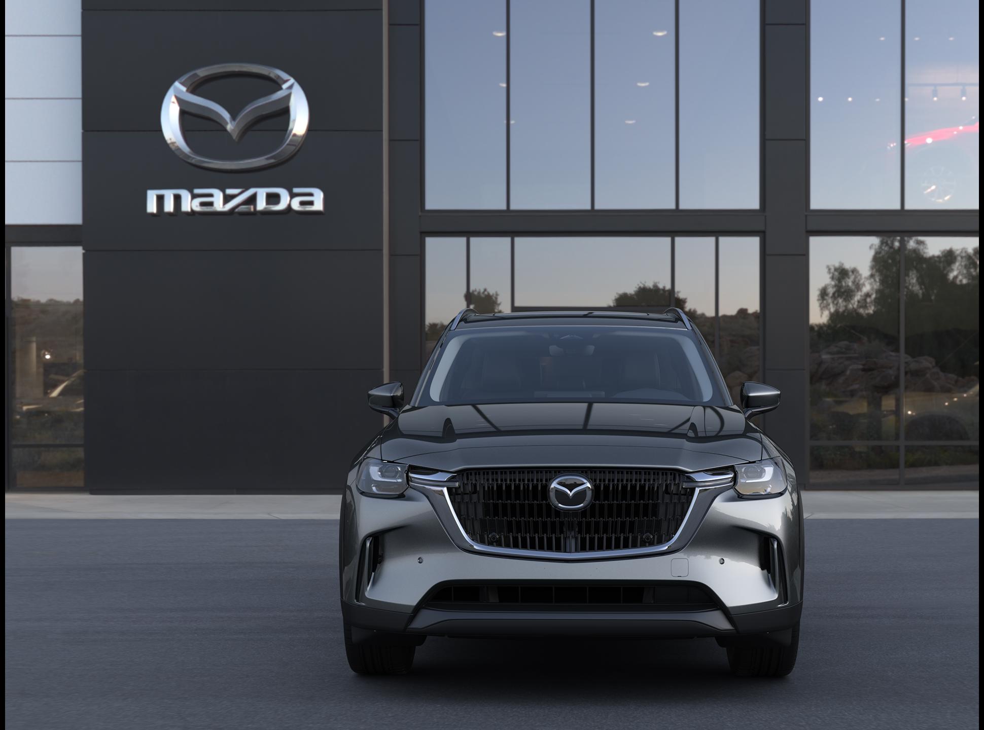 New Machine Gray Metallic 2026 Mazda CX-90 3.3 Turbo Preferred AWD