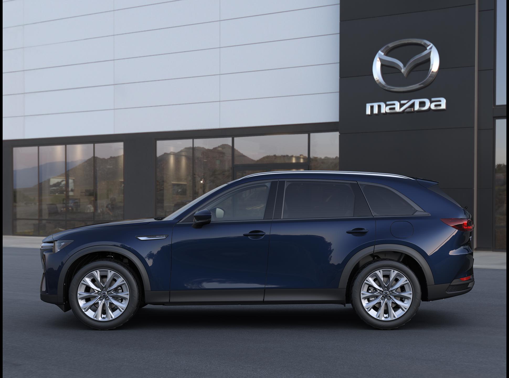New Deep Crystal Blue Mica 2026 Mazda CX-90 3.3 Turbo Preferred