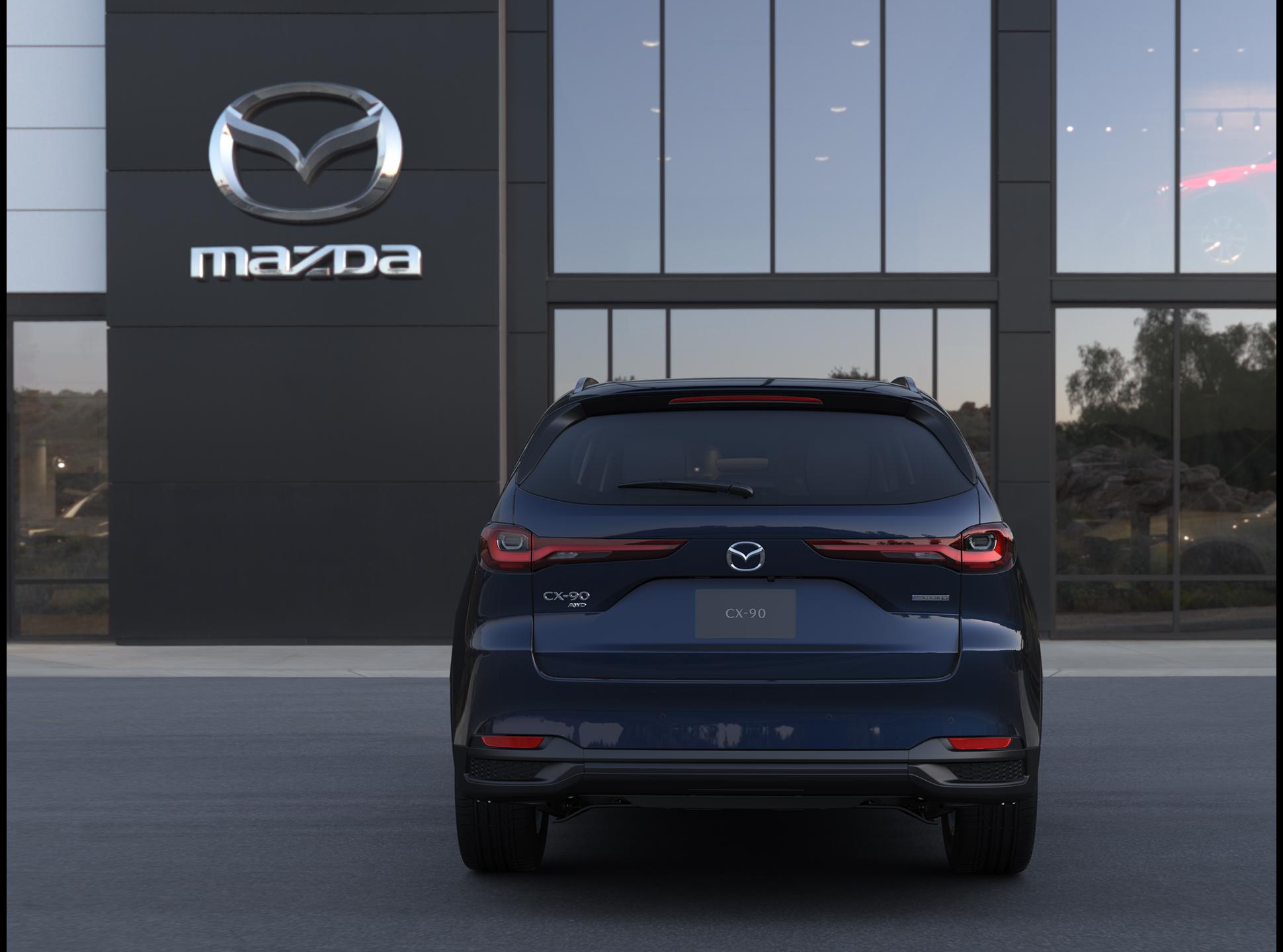 New Deep Crystal Blue Mica 2026 Mazda CX-90 3.3 Turbo Preferred