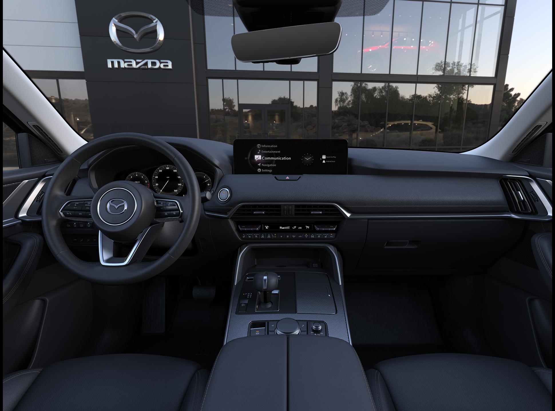 New 2026 Deep Crystal Blue Mica Mazda 3.3 Turbo Premium Sport AWD image 2