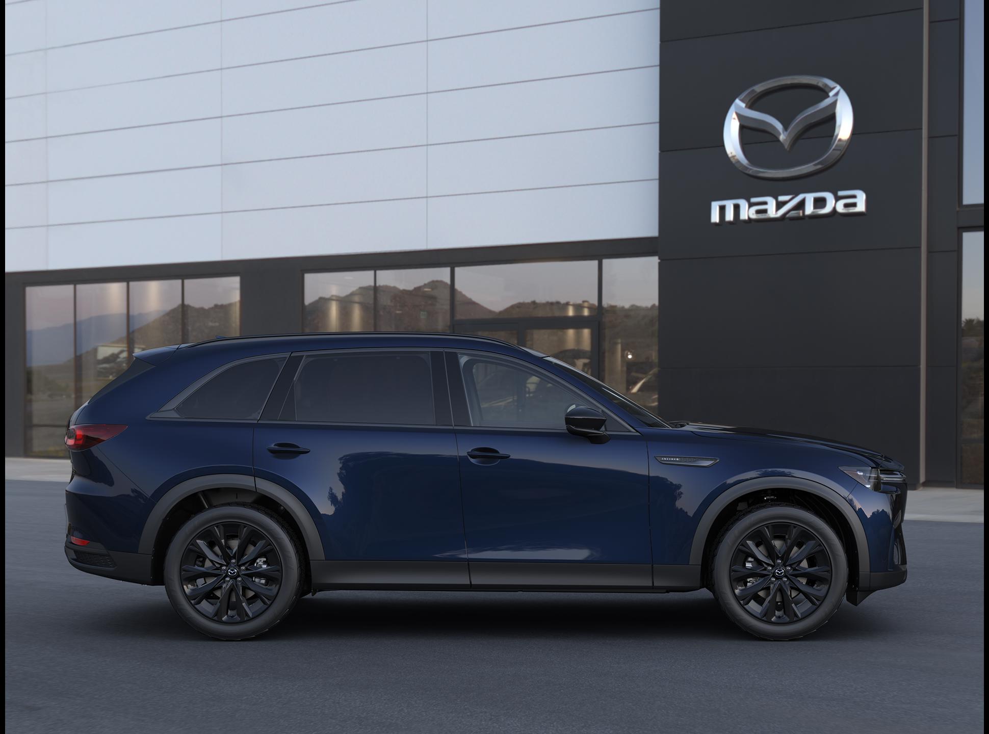 New 2026 Deep Crystal Blue Mica Mazda 3.3 Turbo Premium Sport AWD image 5