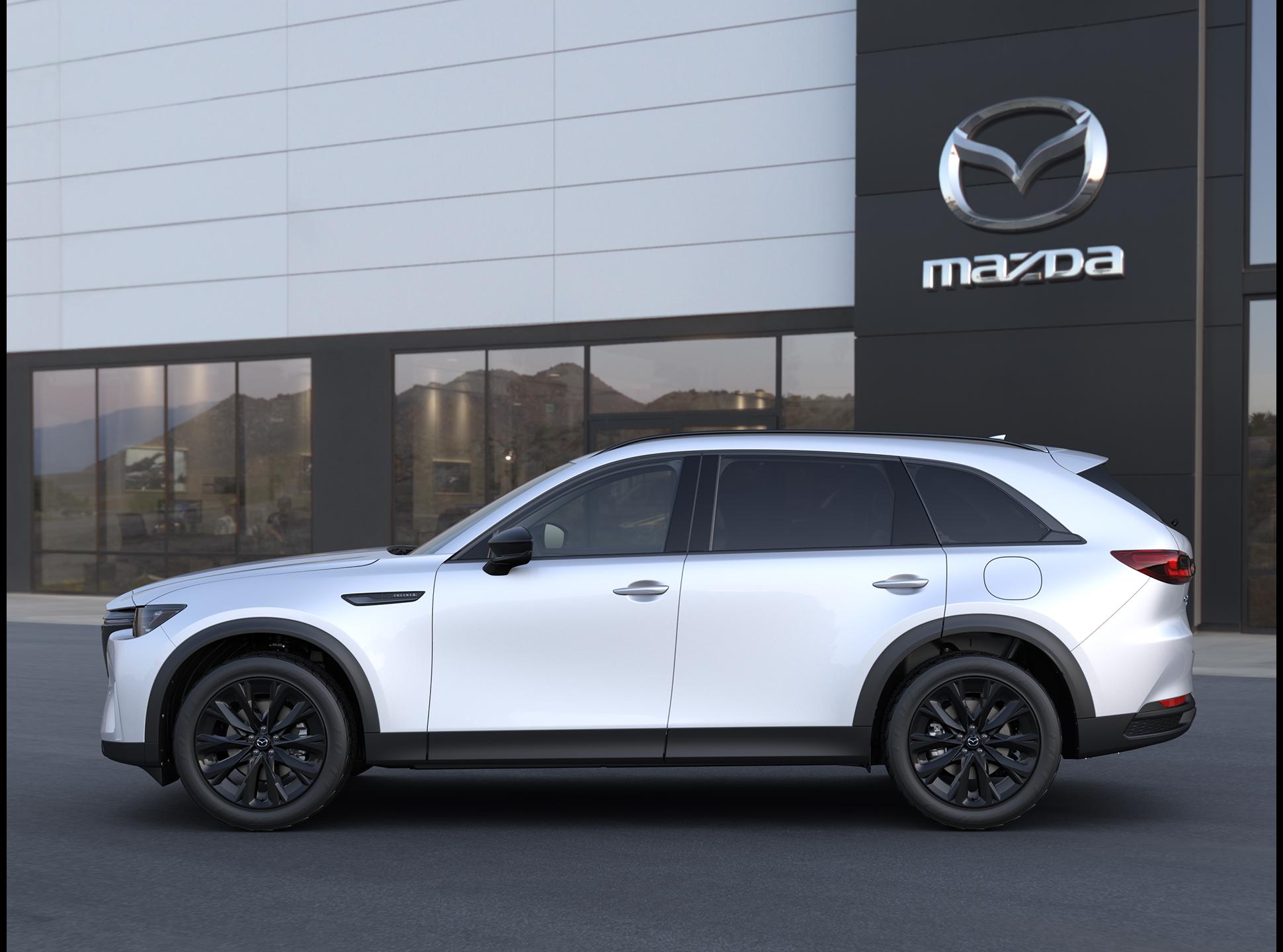 New 2026 Rhodium White Premium Mazda 3.3 Turbo Premium Sport AWD image 3