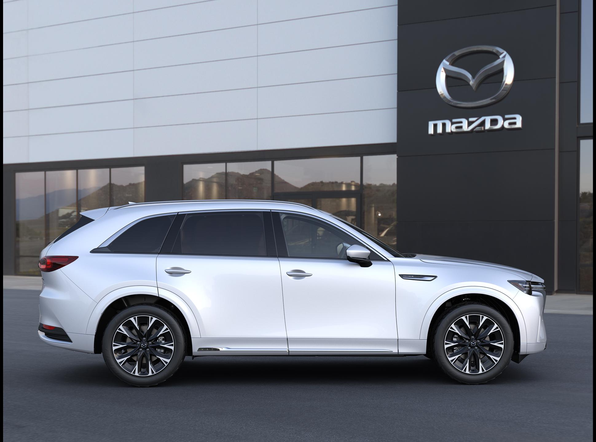 New Rhodium White Premium 2026 Mazda CX-90 3.3 Turbo S Premium