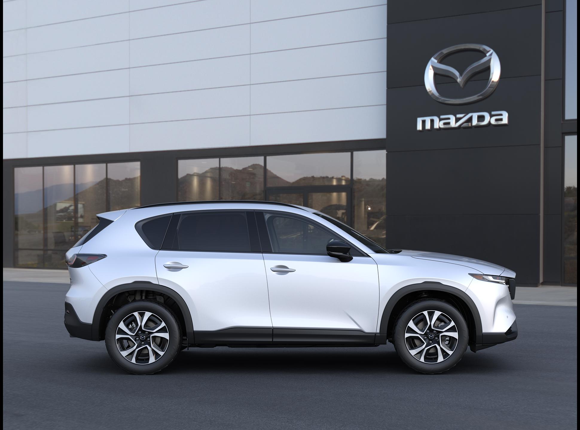New Rhodium White Metallic 2026 Mazda CX-5 2.5 S Preferred AWD for