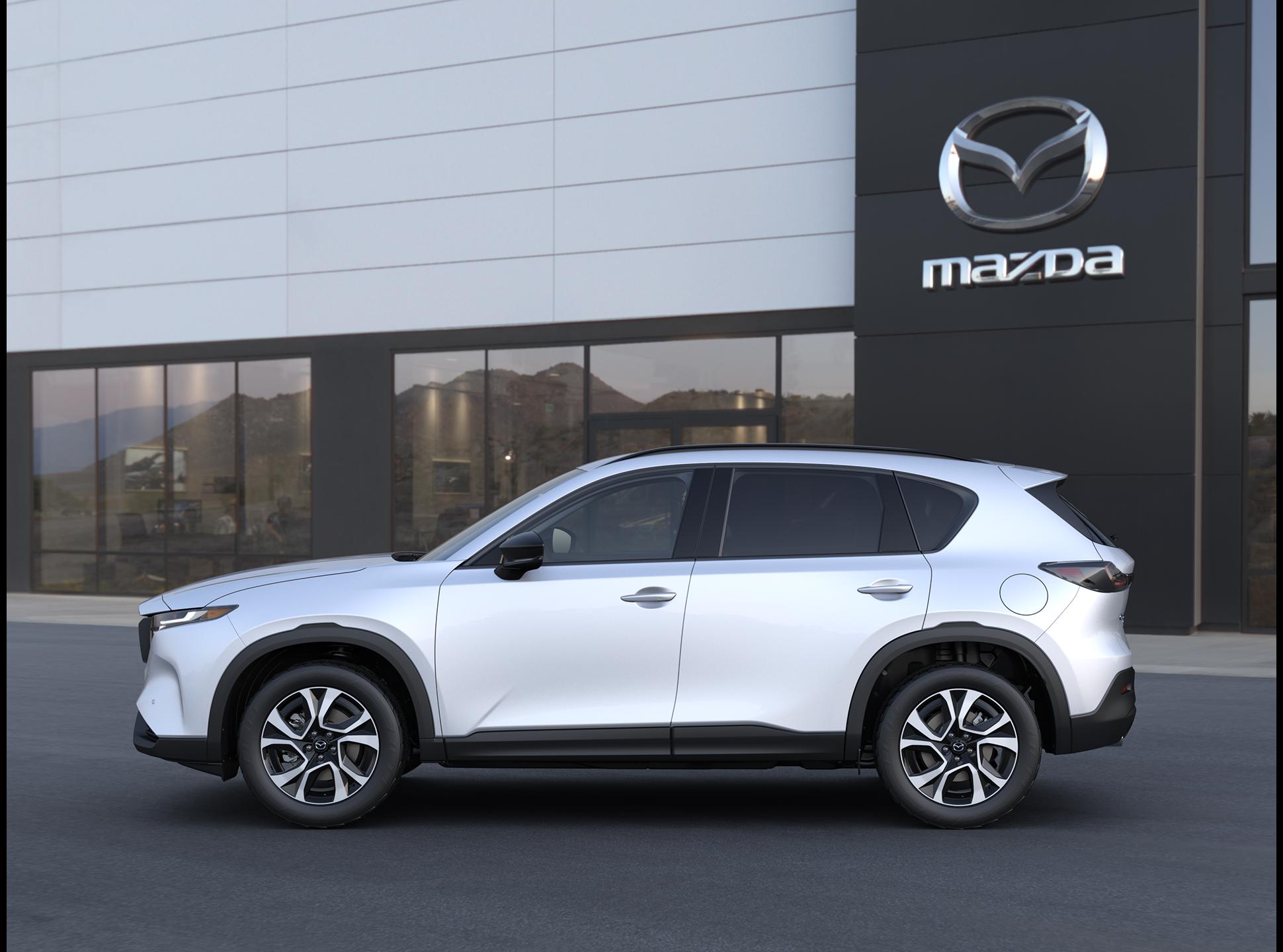 New Rhodium White Metallic 2026 Mazda CX-5 2.5 S Preferred AWD for