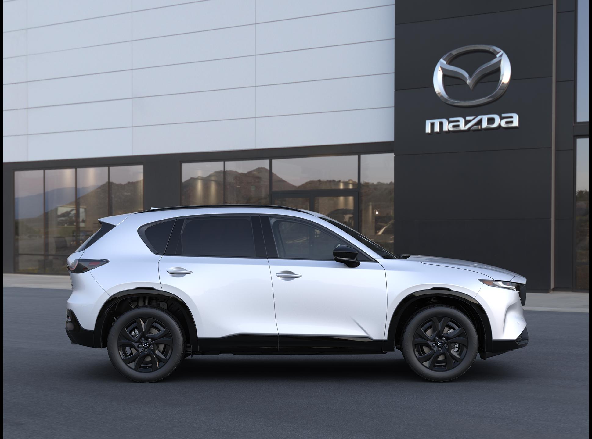 New Rhodium White Metallic 2026 Mazda CX-5 2.5 S Premium AWD for